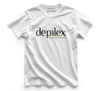 Depilex Salon & Spa Logo Printed T-Shirt