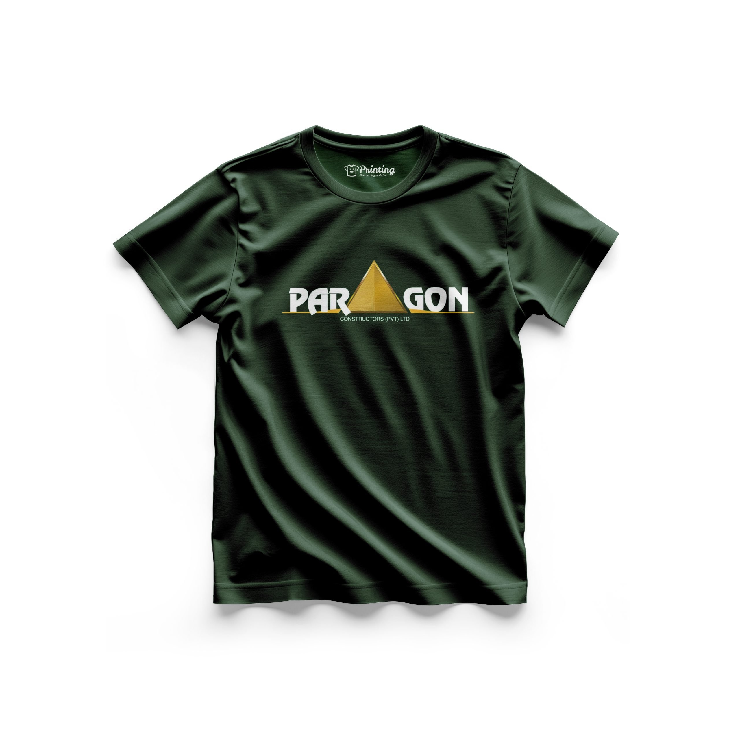 Paragon Logo Printed - Construction Company T-Shirt CBCC10