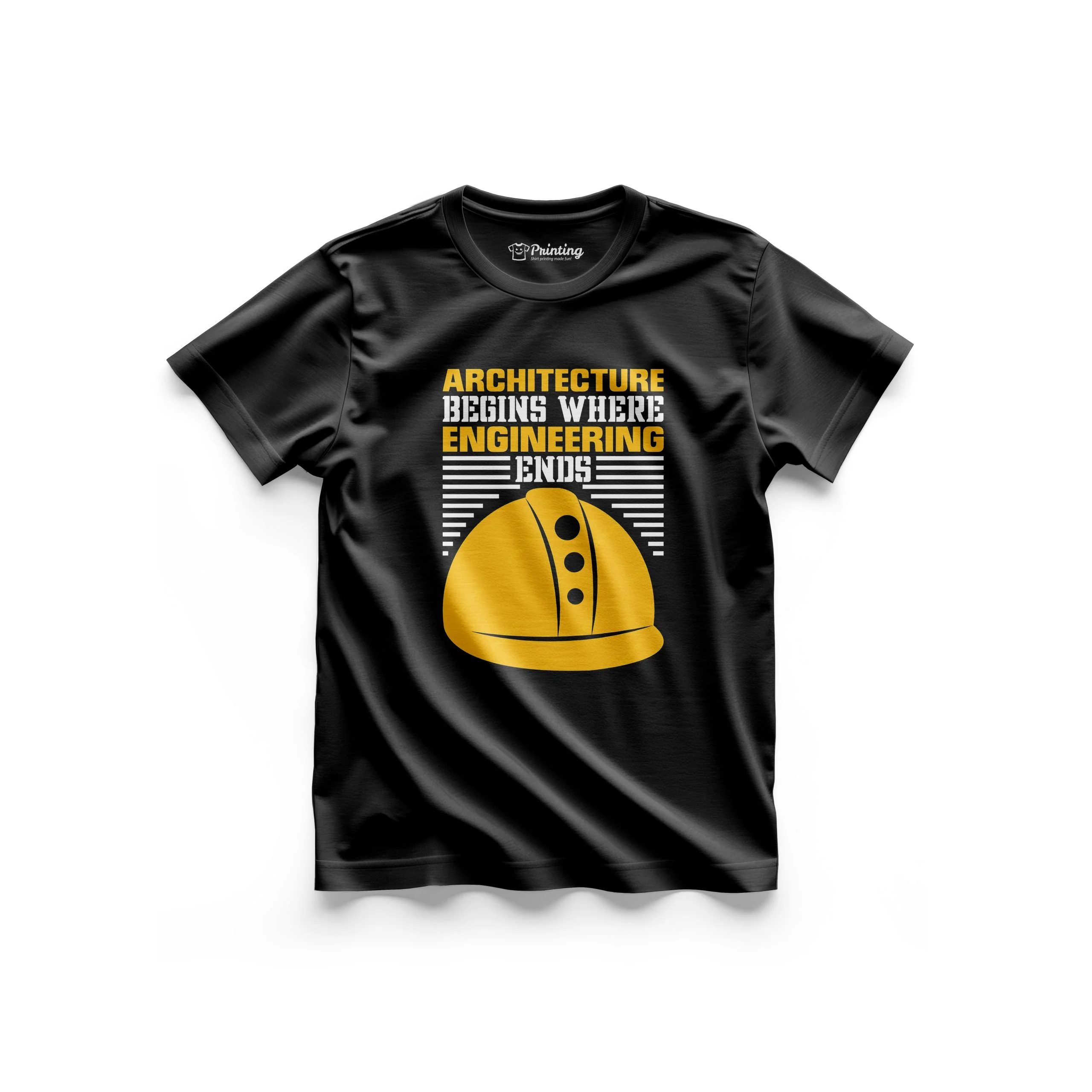 Construction Company Artwork Printed T-Shirt CBCC11