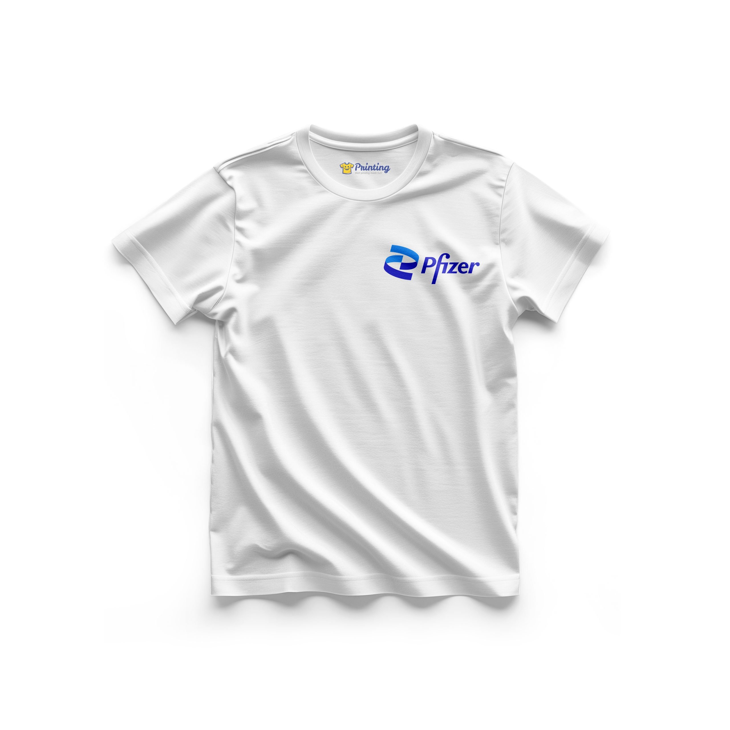 Pfizer Logo Printed - Pharmacy Staff T-Shirt CBPS11