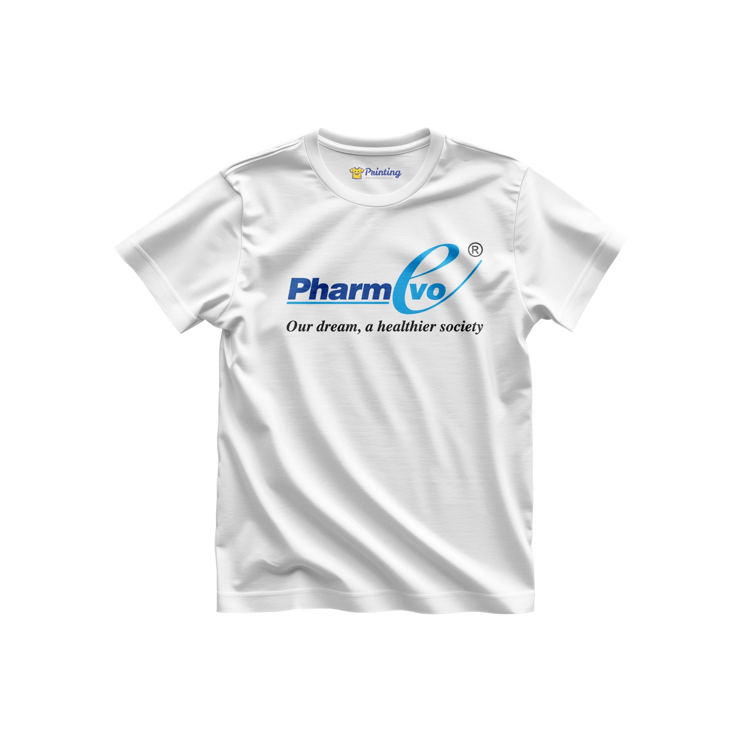PharmaEvo Logo Printed - Pharmacy Staff T-Shirt CBPS13