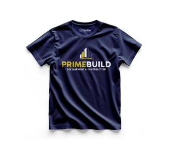 Prime Build Logo Printed – Construction Company T-Shirt CBCC14