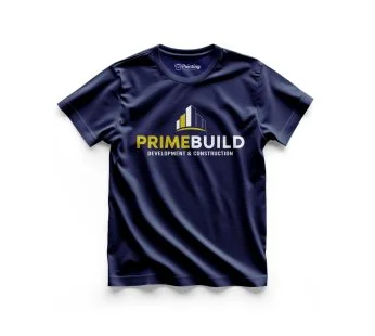 Prime Build Logo Printed – Construction Company T-Shirt CBCC14