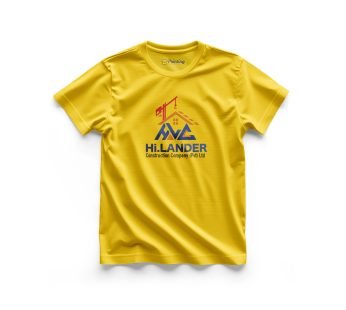 Hi. Lander Logo Printed – Construction Company T-Shirt IFCC15