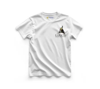 Karachi Builders Logo Printed – Construction Company T-Shirt IFCC02