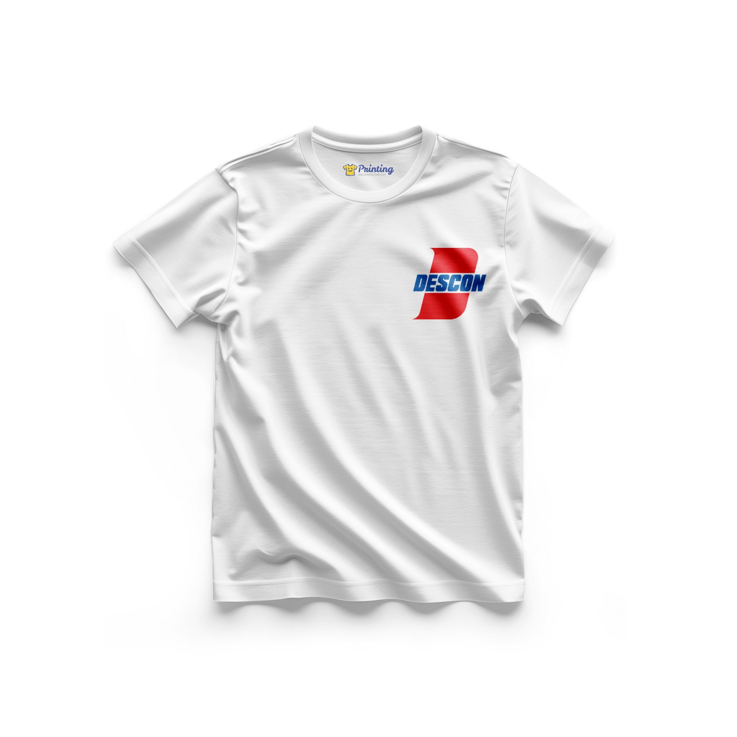 Descon Logo Printed - Construction Company T-Shirt CBCC05