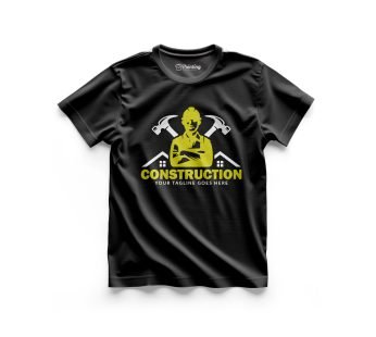 Construction Company Artwork Printed T-Shirt CBCC06