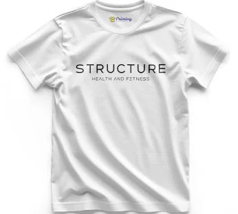 Structure Gym Logo Printed T-Shirt SFAG01