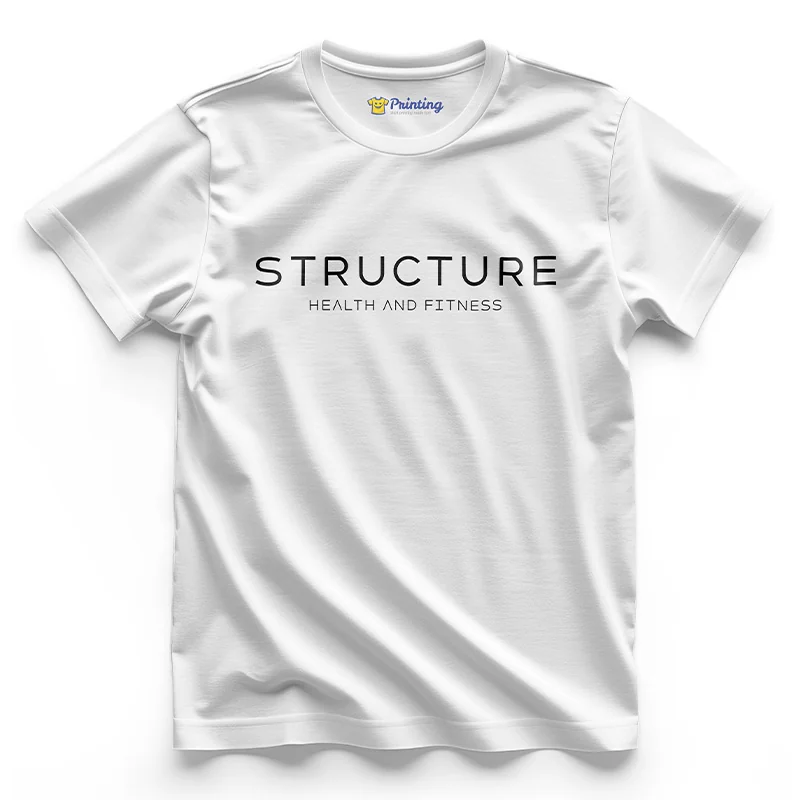 Structure Gym Logo Printed T-Shirt SFAG01