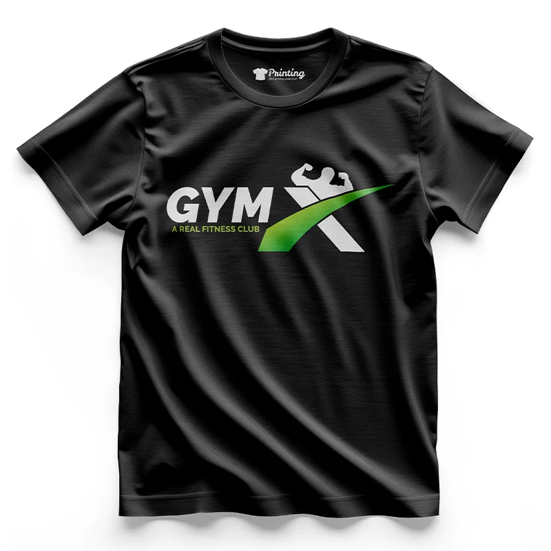 Gym X Gym Logo Printed T-Shirt SFAG14