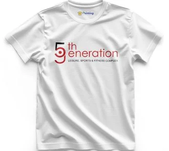 5th Generation Gym Logo Printed T-Shirt SFAG02