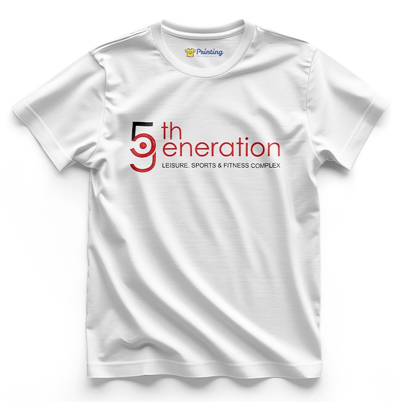 5th Generation Gym Logo Printed T-Shirt SFAG02