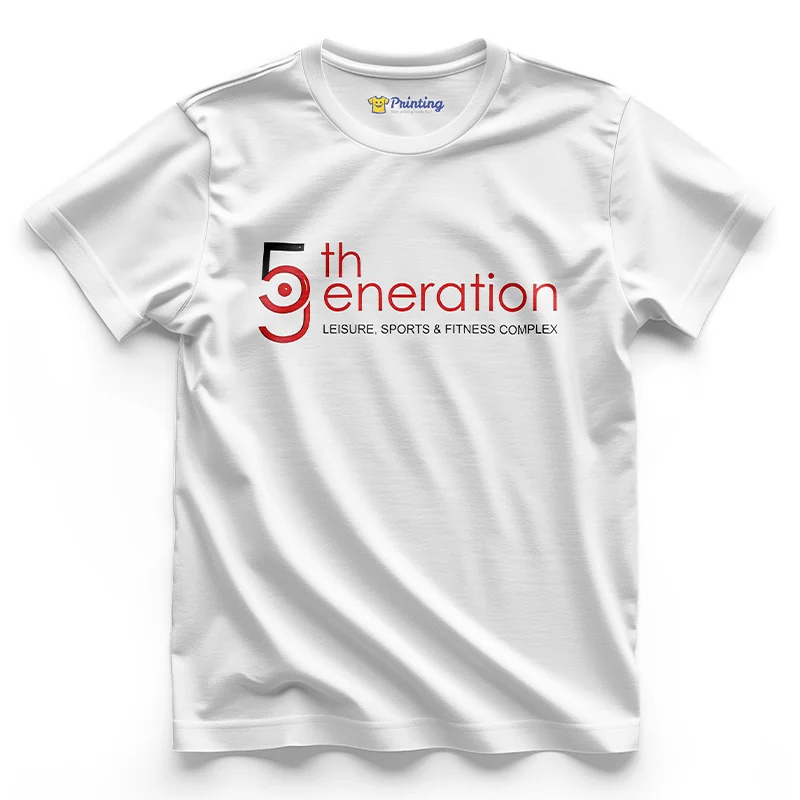 5th Generation Gym Logo Printed T-Shirt SFAG02