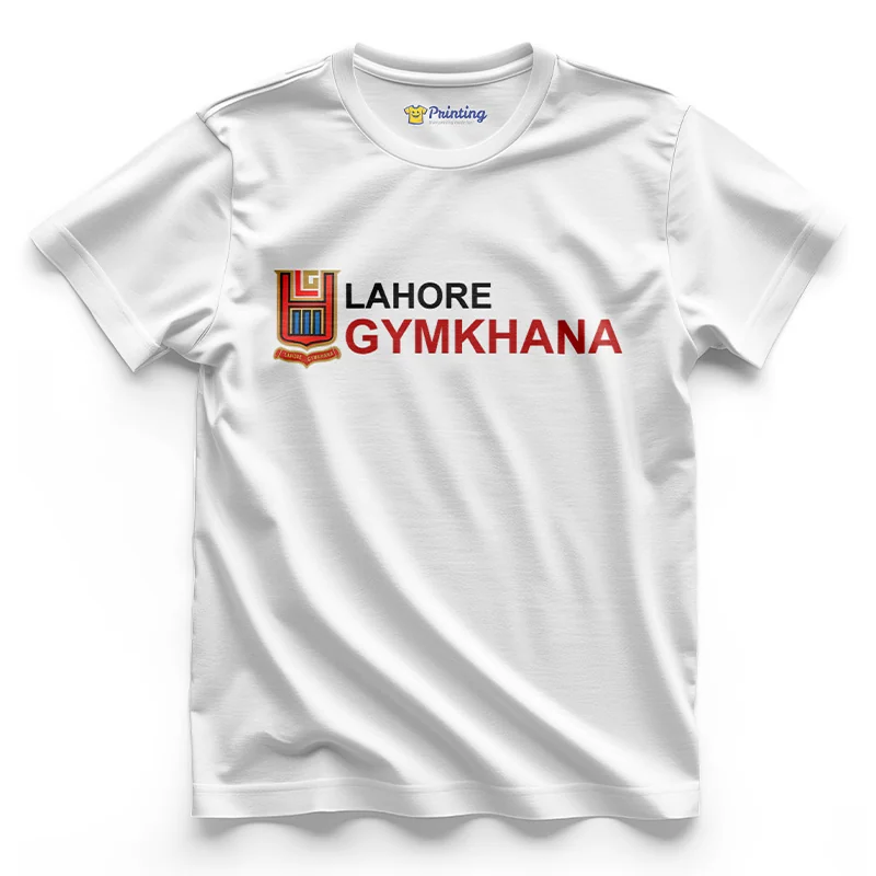 Lahore Gymkhana - Gym Logo Printed T-Shirt SFAG03