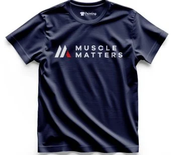 Muscle Matters – Gym Logo Printed T-Shirt SFAG05