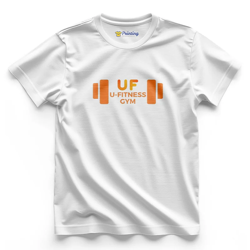 U Fitness Gym Logo Printed T-Shirt SFAG06