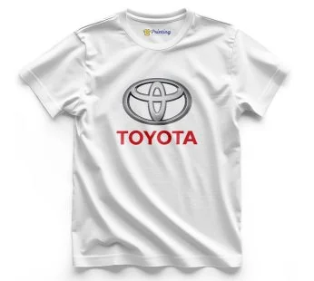 Toyota Logo Printed – Automobile Company T-Shirt CBAS 02