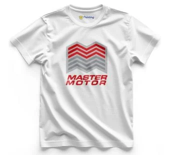 Master Motor Logo Printed – Automobile Company T-Shirt CBAS12