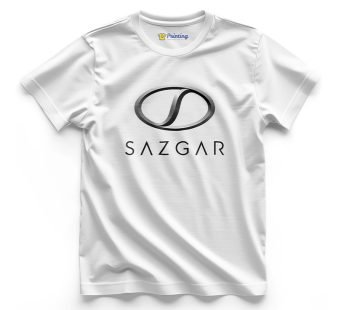 Sazgar Logo Printed – Automobile Company T-Shirt CBAS13