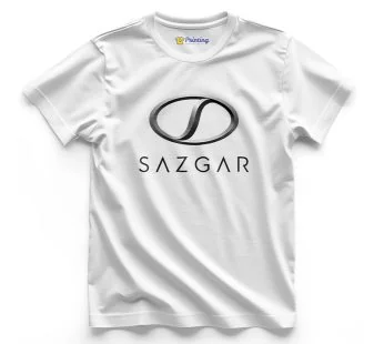 Sazgar Logo Printed – Automobile Company T-Shirt CBAS13
