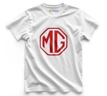 MG Motors Logo Printed – Automobile Company T-Shirt CBAS14