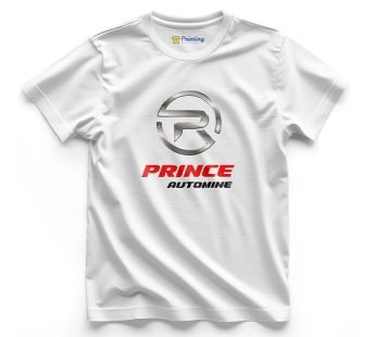 Prince Automine Logo Printed – Automobile Company T-Shirt CBAS15