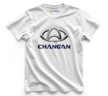 Changan Logo Printed – Automobile Company T-Shirt CBAS 06