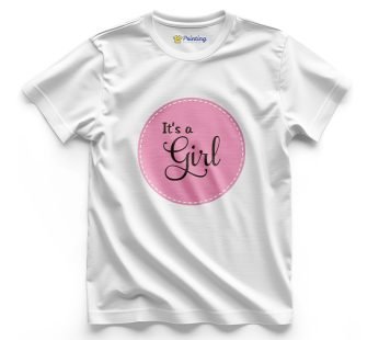 Baby Shower Vector Printed T-Shirt ECBS13