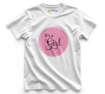 Baby Shower Vector Printed T-Shirt ECBS13