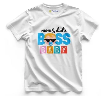 Baby Shower Theme Artwork Printed T-Shirt ECBS08