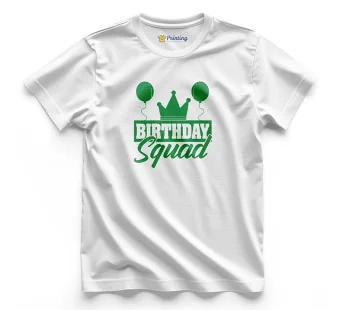 Happy Birthday Abstract Clipart T-Shirt ECHB-10