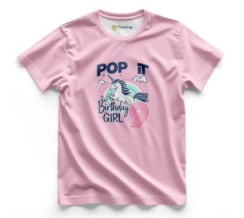 Happy Birthday Artwork Clipart T-Shirt ECHB-12