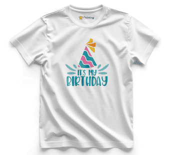 Happy Birthday Vector Printed T-Shirt ECHB-05