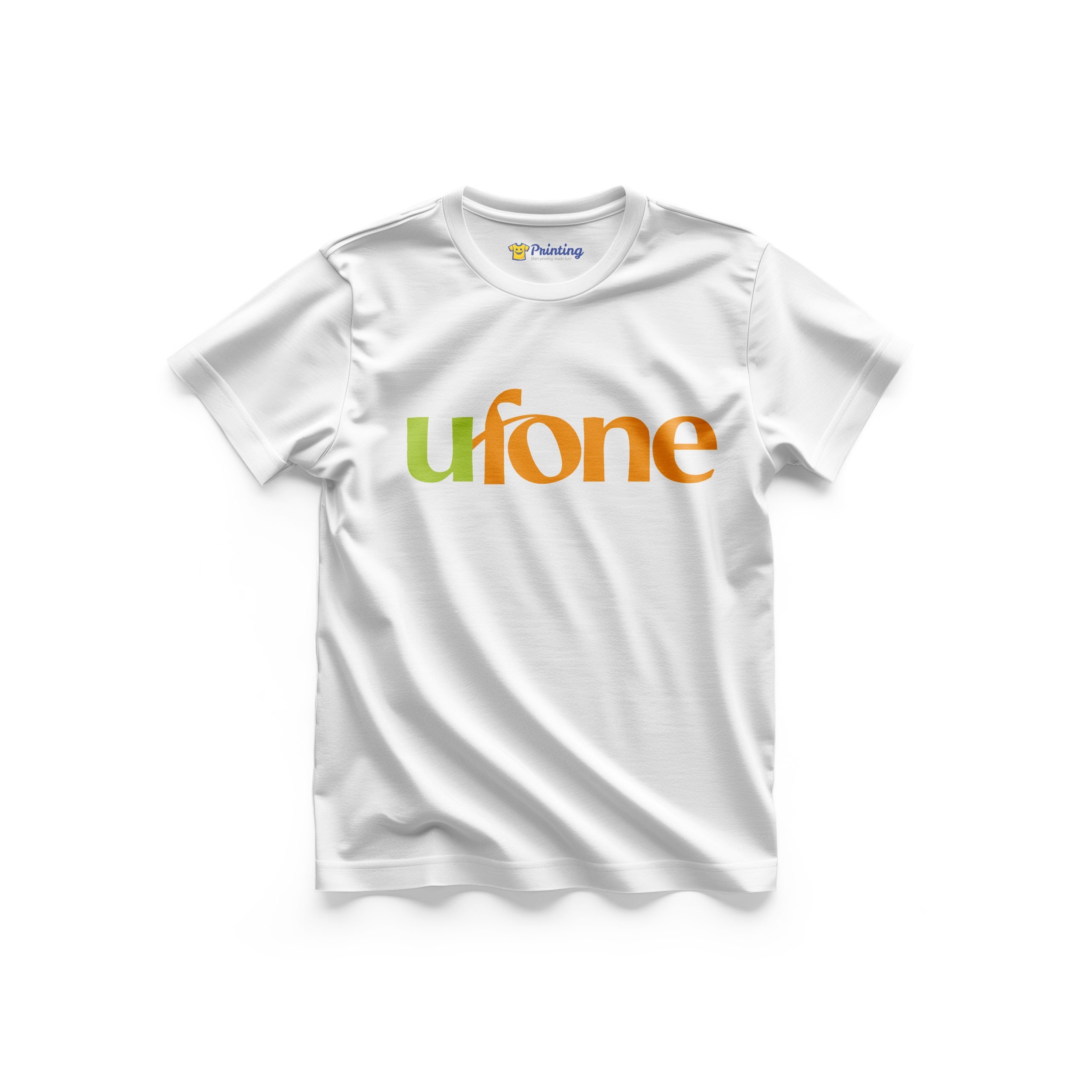 Ufone Logo Printed - Call Center Staff T-Shirts CBCC01