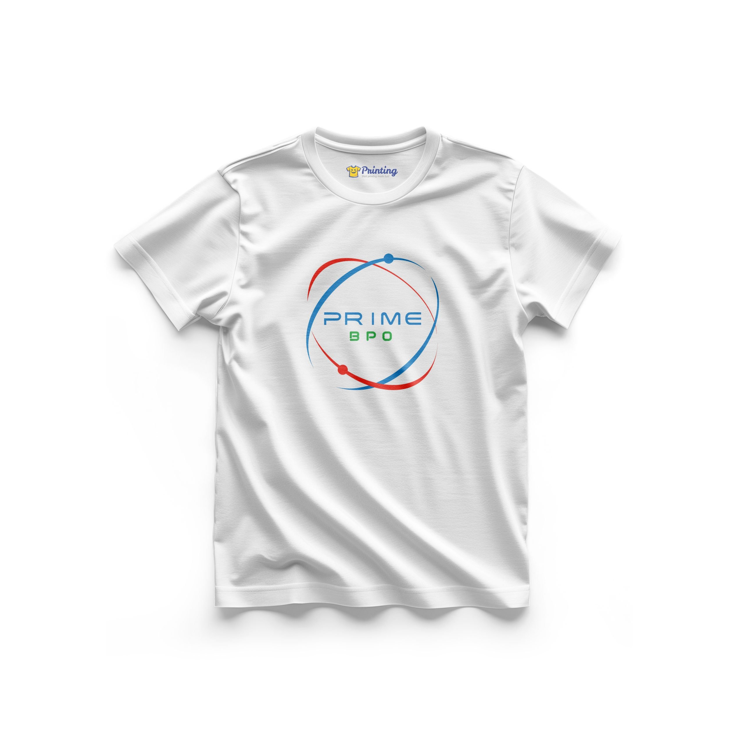 Prime BPO Logo Printed - Call Center Staff T-Shirts CBCC03