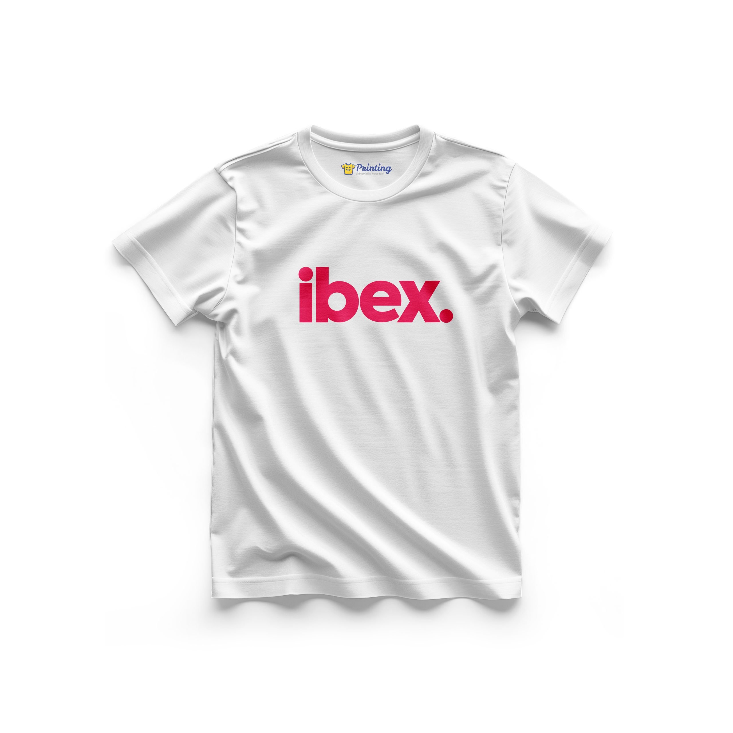 ibex Logo Printed - Call Center Staff T-Shirts CBCC04