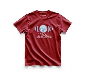 Cab Call Logo Printed – Call Center Staff T-Shirts CBCC11