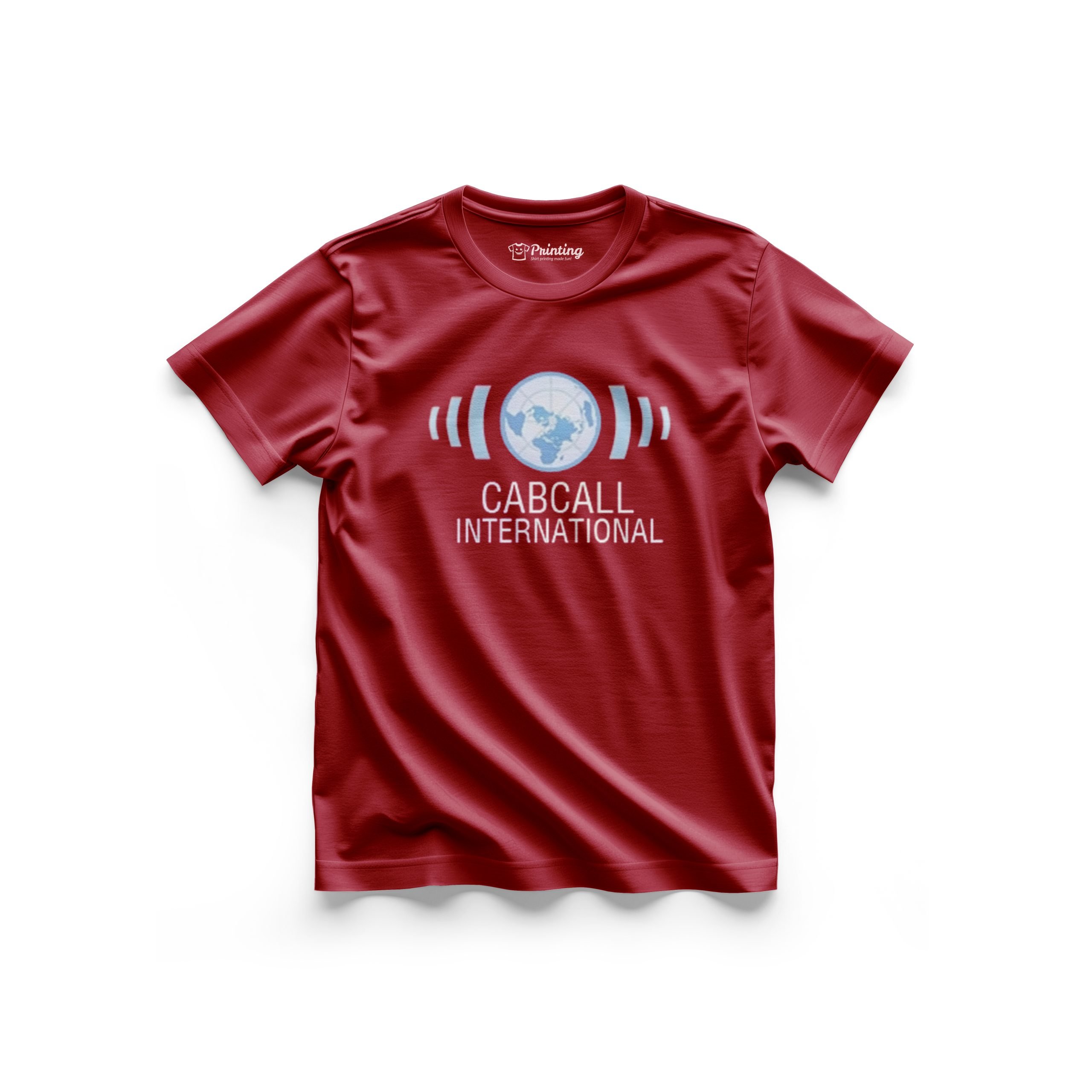 Cab Call Logo Printed - Call Center Staff T-Shirts CBCC11