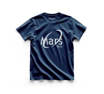 Mars BPO Logo Printed – Call Center Staff T-Shirts CBCC14