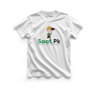 Saaf.PK Logo Printed – Cleaning Staff T-Shirts CBCS04