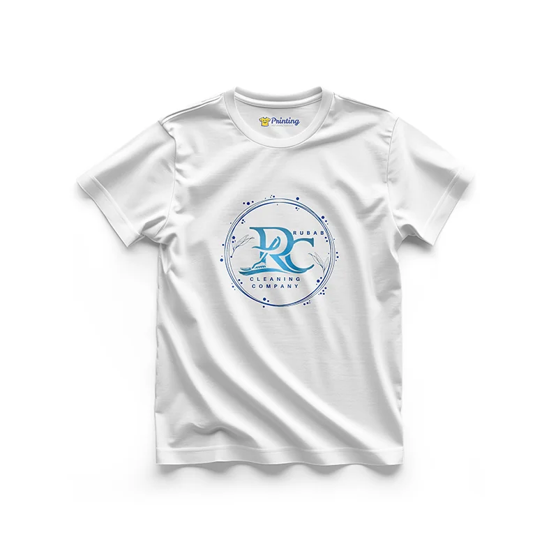 Rubab Cleaning Logo Printed - Cleaning Staff T-Shirts CBCS10