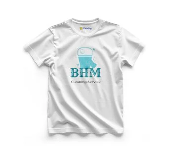 BHM Logo Printed – Cleaning Staff T-Shirts CBCS12