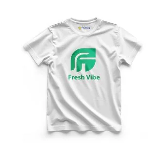 Fresh Vibe Logo Printed – Cleaning Staff T-Shirts CBCS13