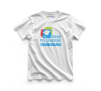 Dream PTE Logo Printed – Coaching Center Staff T-Shirts EICC04