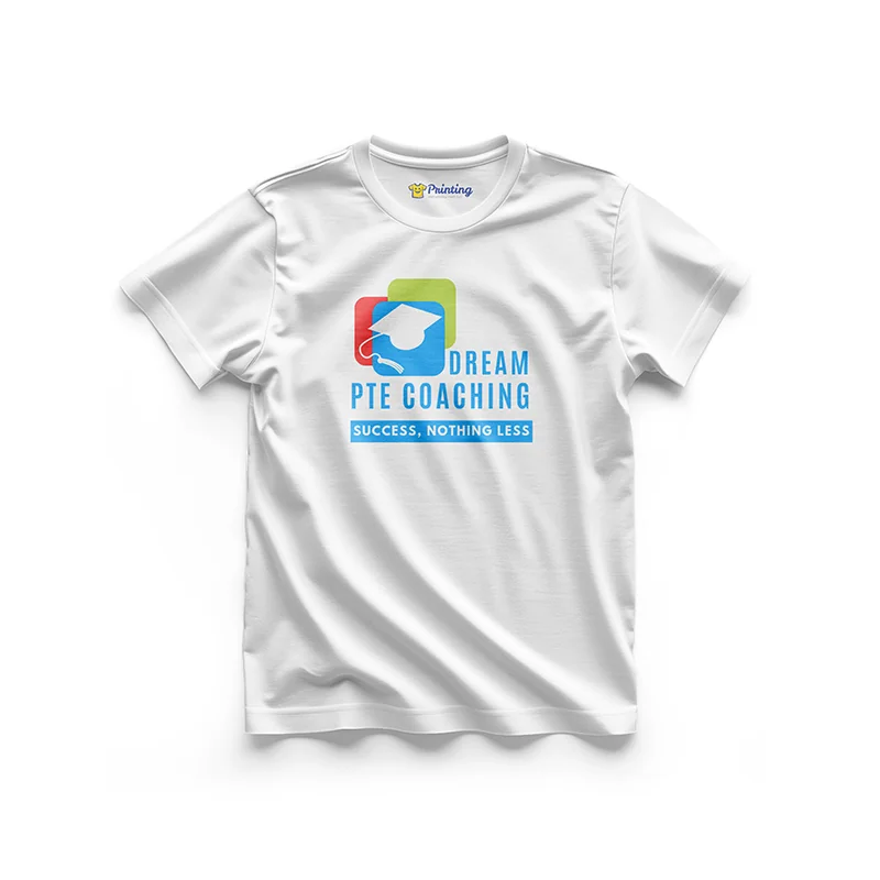 Dream PTE Logo Printed - Coaching Center Staff T-Shirts EICC04
