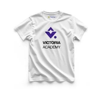 Victoria Logo Printed – Coaching Center Staff T-Shirts EICC09