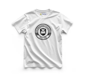 Leads Academy Logo Printed – Coaching Center Staff T-Shirts EICC10