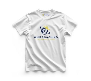 WHIZ Coaching Logo Printed – Coaching Center Staff T-Shirts EICC11