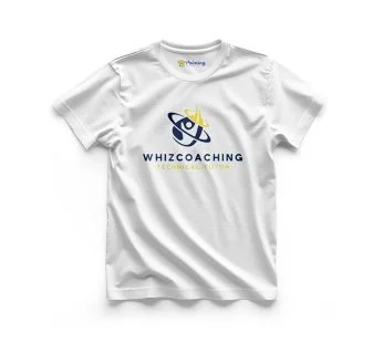 WHIZ Coaching Logo Printed – Coaching Center Staff T-Shirts EICC11