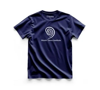 World Time Institute Logo Printed – Coaching Center Staff T-Shirts EICC15